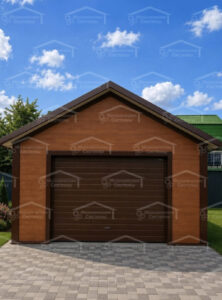 Гараж из сэндвич-панелей 5×7×3,6